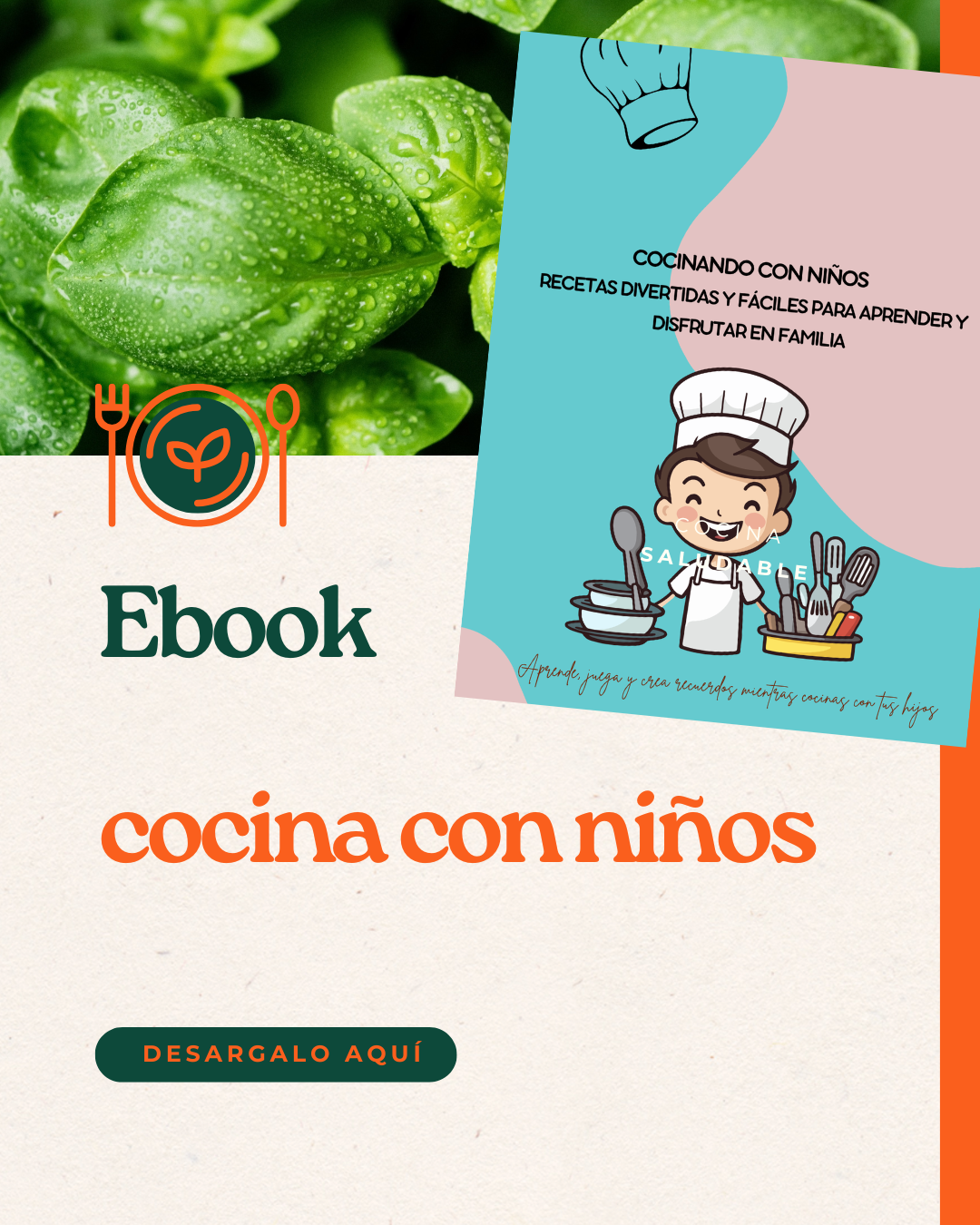 “Recetas para cocinar con niños: +20 ideas para disfrutar juntos”