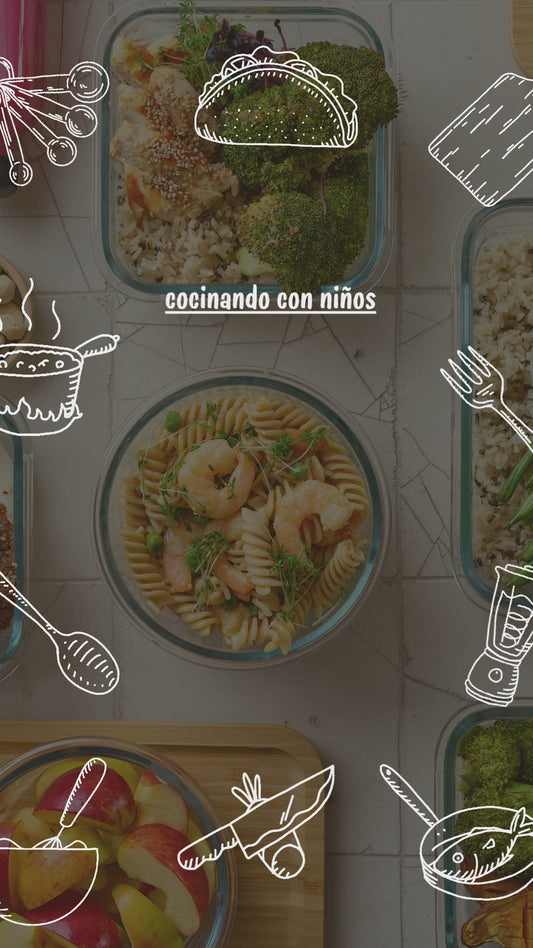 “Recetas para cocinar con niños: +20 ideas para disfrutar juntos”